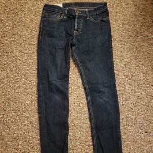 30x30 Hollister Jeans Super Skinny Button Fly